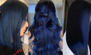 30 STYLISH BLACK & BLUE HAIR IDEAS FOR WOMEN