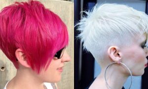 Blonde-Red-Brown-Ombre-ed-and-Highlighted-Pixie-Cuts-for-Any-Taste